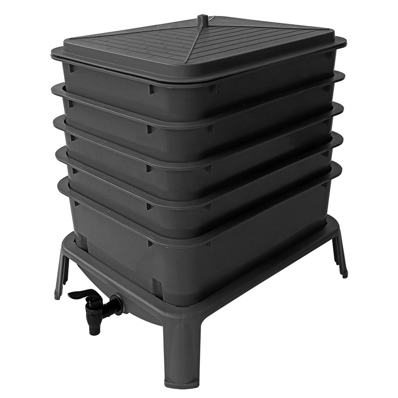 Compost Bin - Composteur à vers de terre robuste