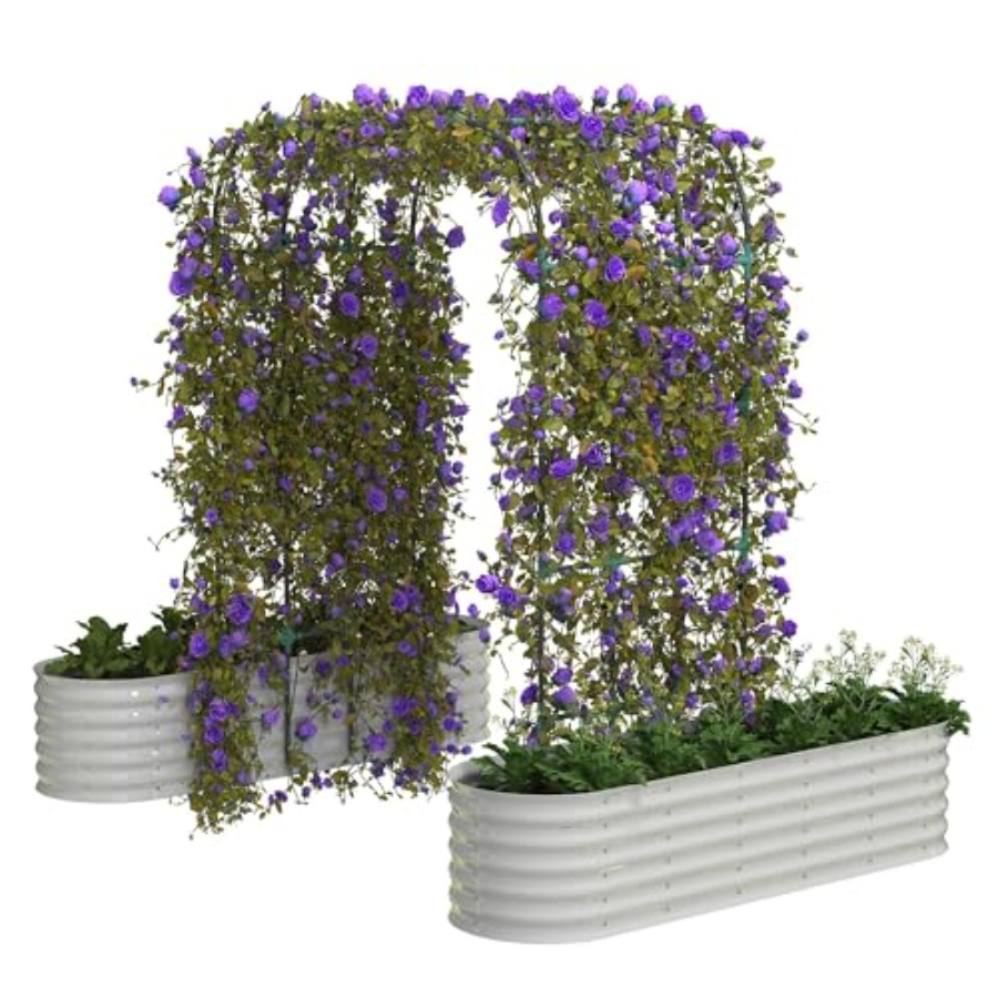Raised Garden Bed - Berceau de jardin surélevé en acier