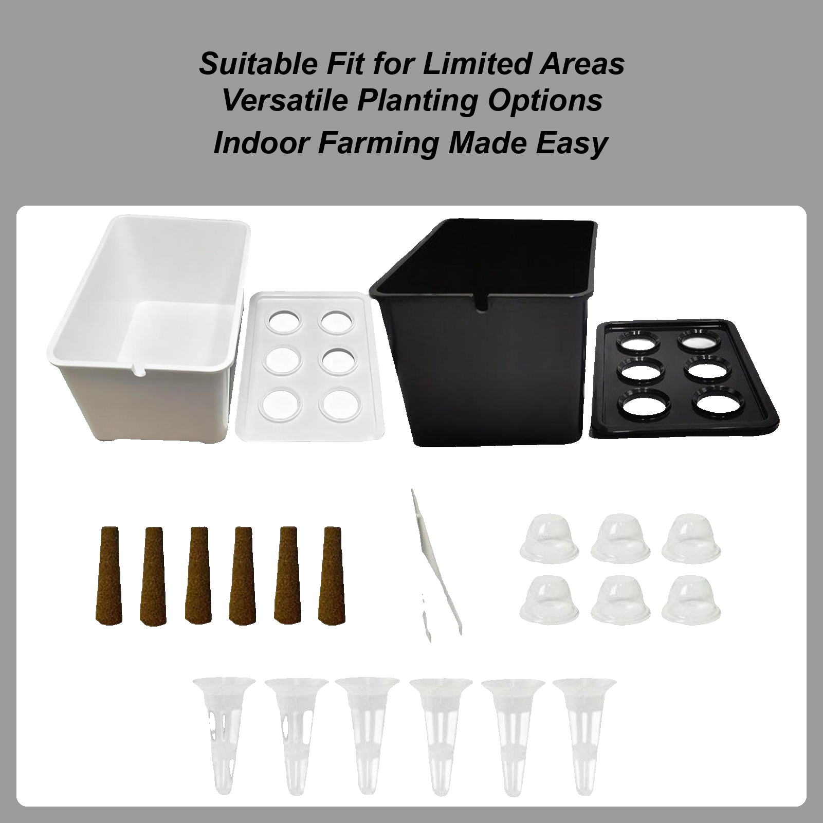 Hydroponic Kit - Kit de plantation hydroponique, équipement adapté