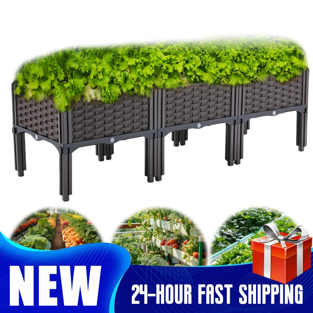 Self Watering Planter - Bac à plantes surélevé avec drainage