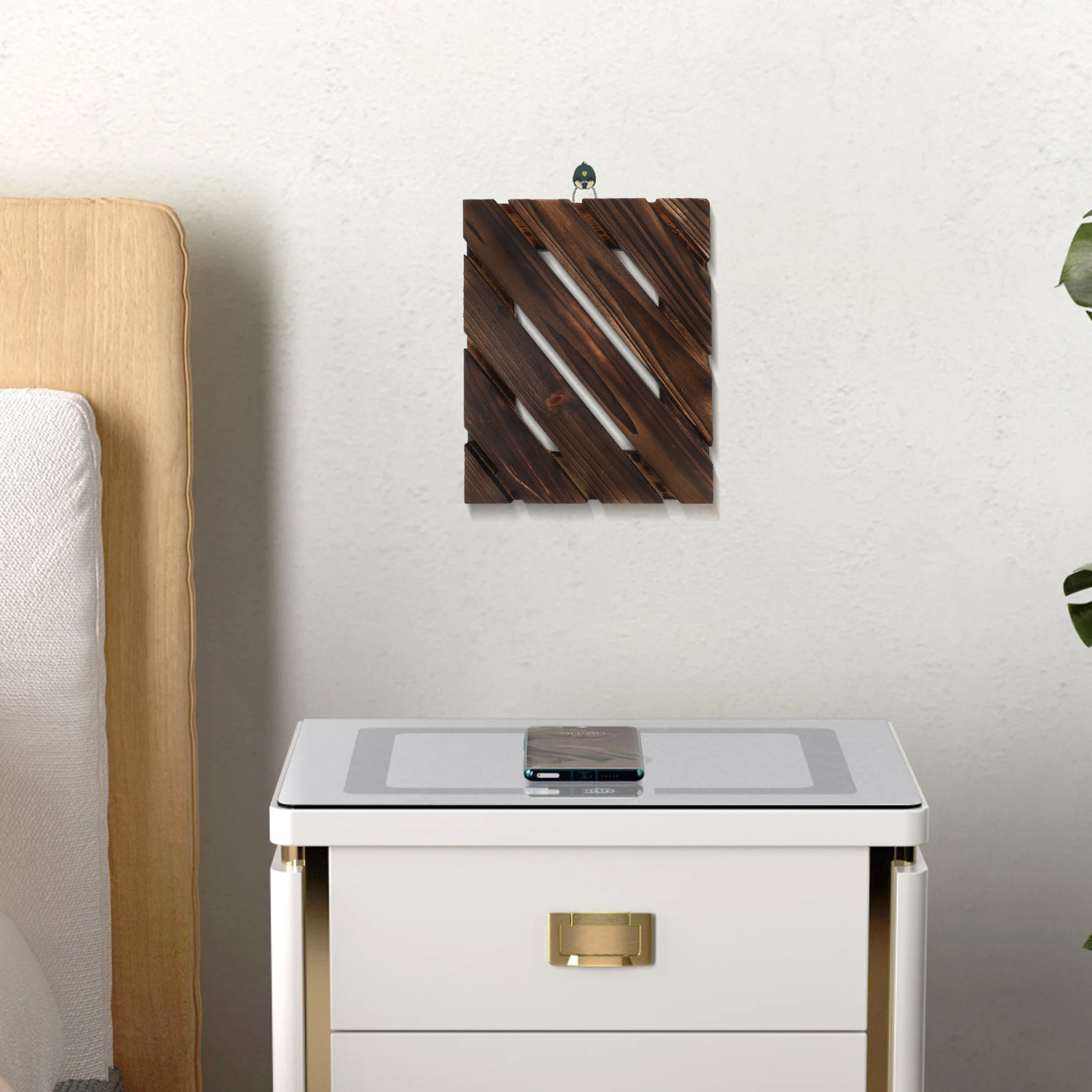 Vertical Planter - Jardinière murale en bois pour intérieur