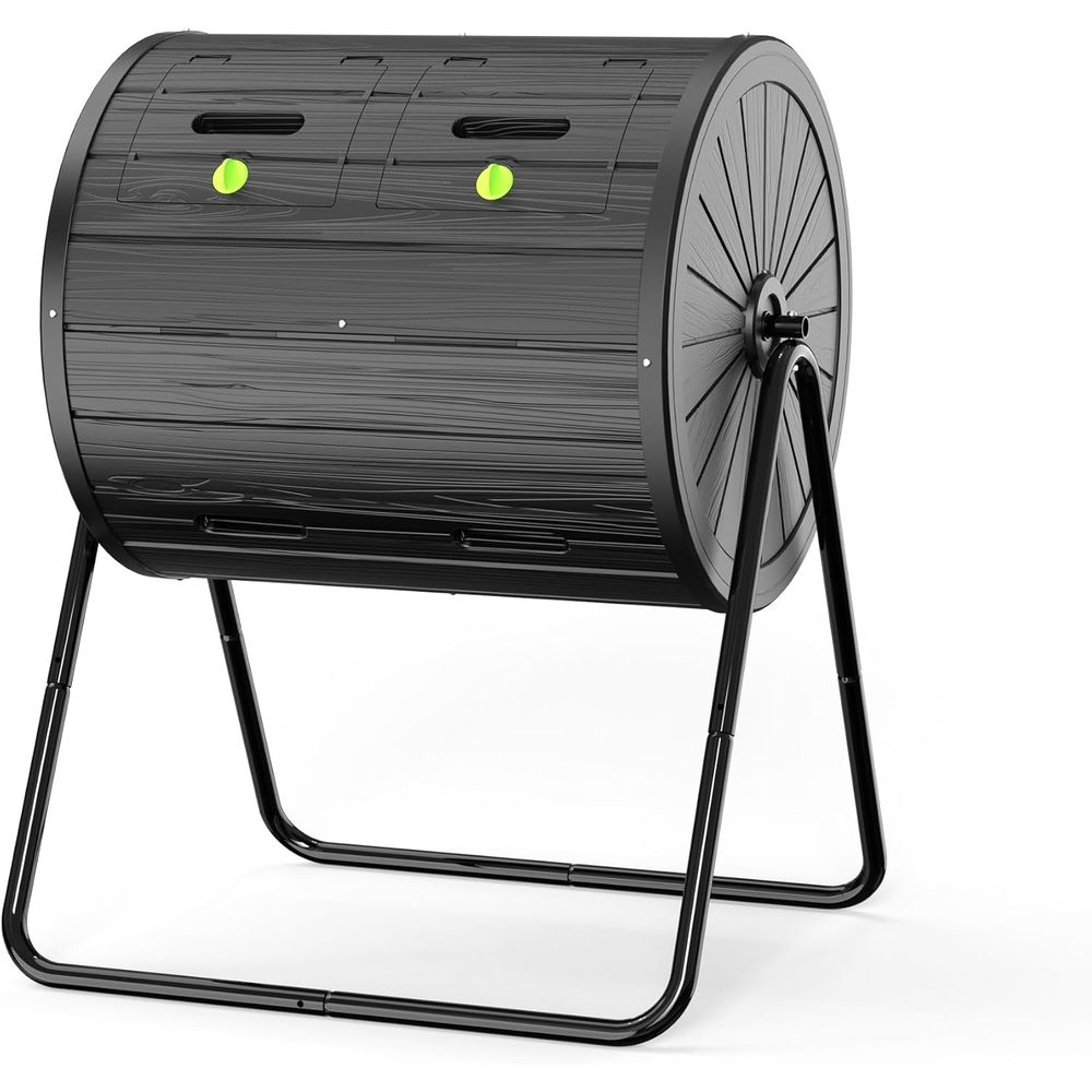 Compost Bin - Composteur rotatif à double compartiment toutes