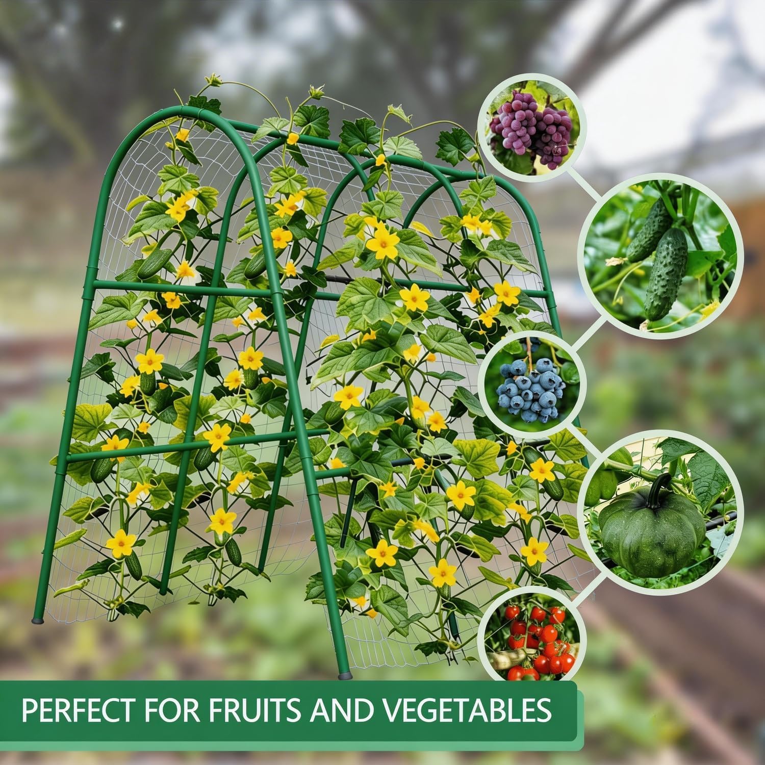 Arche de jardin 4x5,3 pieds po - Vertical Planter avis et prix