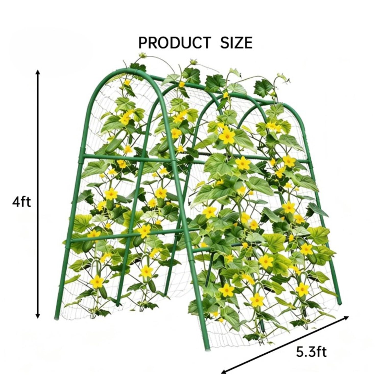Arche de jardin 4x5,3 pieds po - Vertical Planter avis et prix