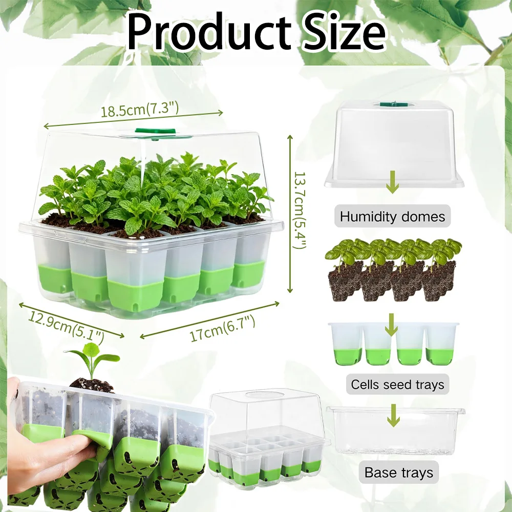 Plateau de semis à 12 alvéoles - Seed Starter Tray avis et prix