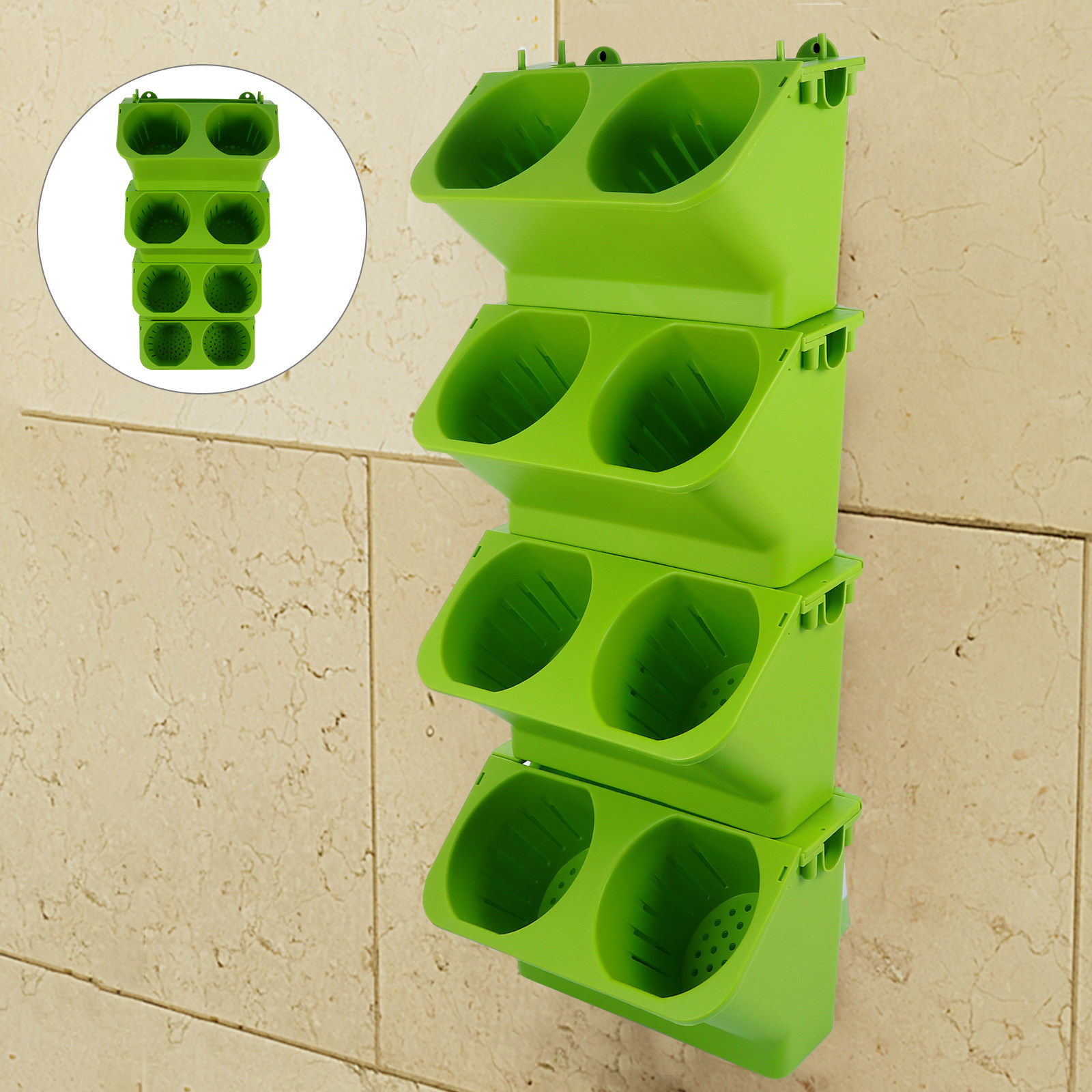 Ensemble de 4 jardinières mura - Self Watering Planter avis et prix