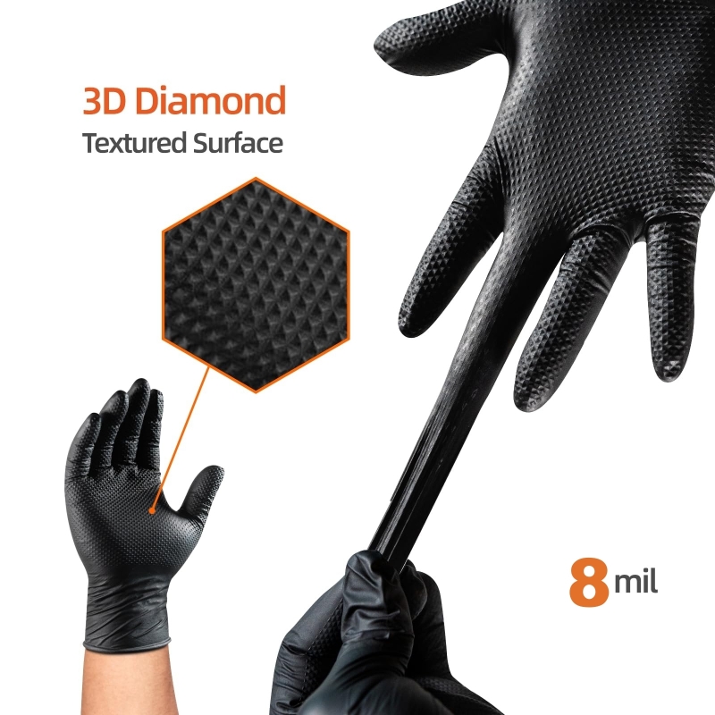 Gants en nitrile noir ultra-ré - Garden Gloves avis et prix