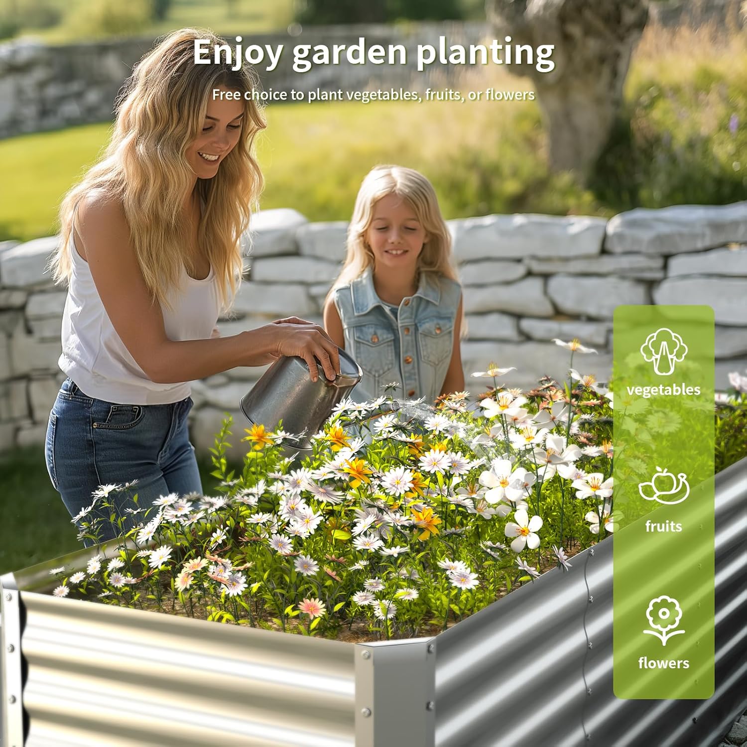 Bac de jardin surélevé galvani - Raised Garden Bed avis et prix