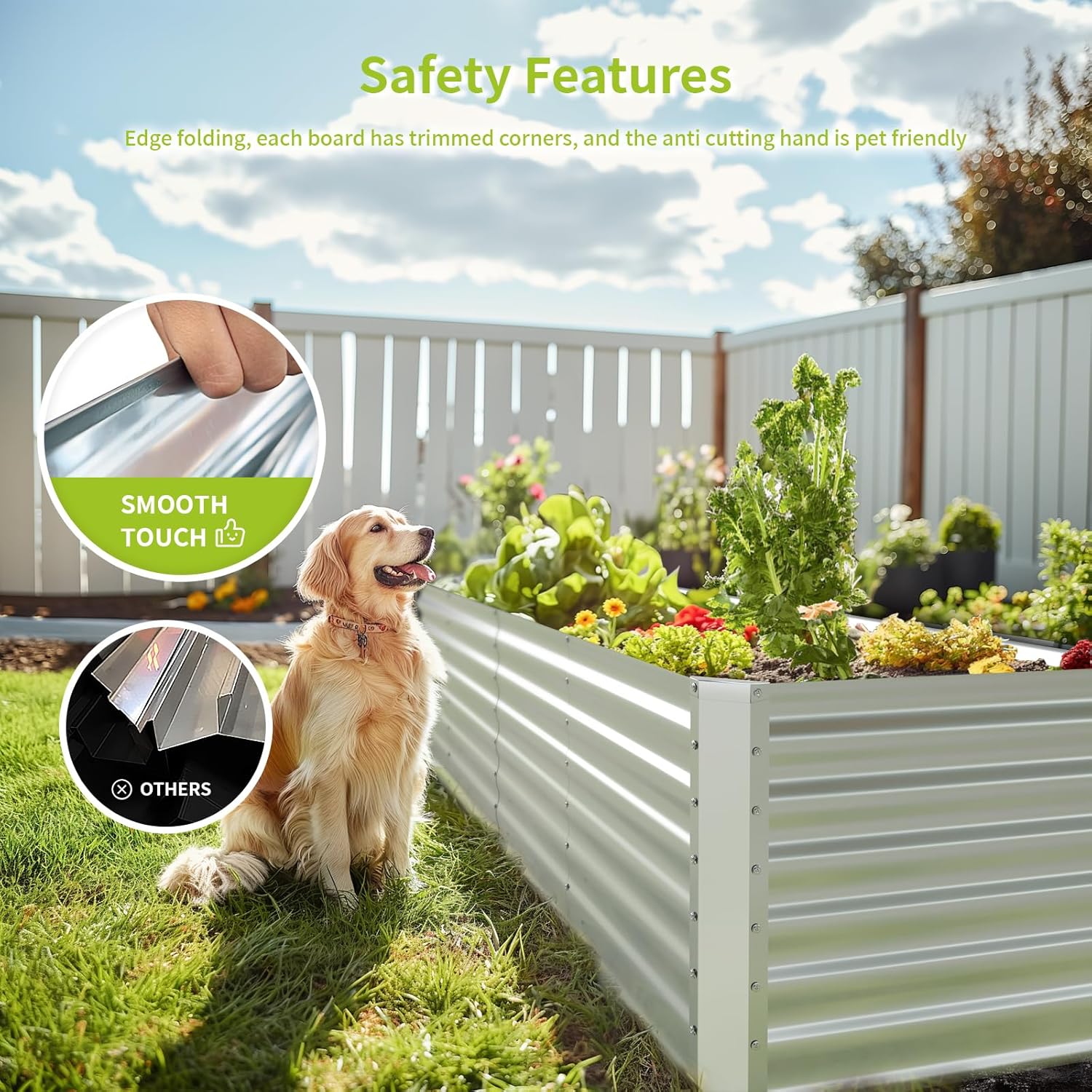 Bac de jardin surélevé galvani - Raised Garden Bed avis et prix