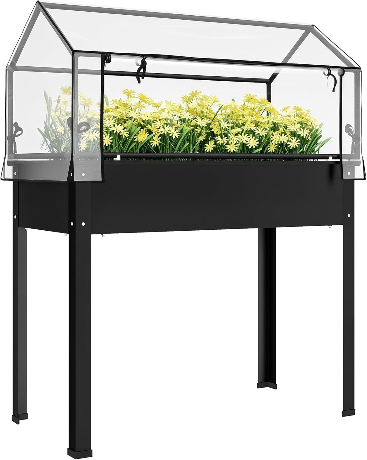 Jardinière surélevée noire pou - Raised Garden Bed avis et prix
