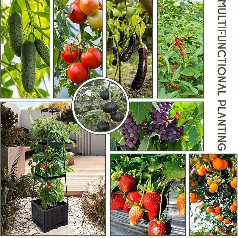 Tour à tomates avec bac de pla - Indoor Herb Garden avis et prix
