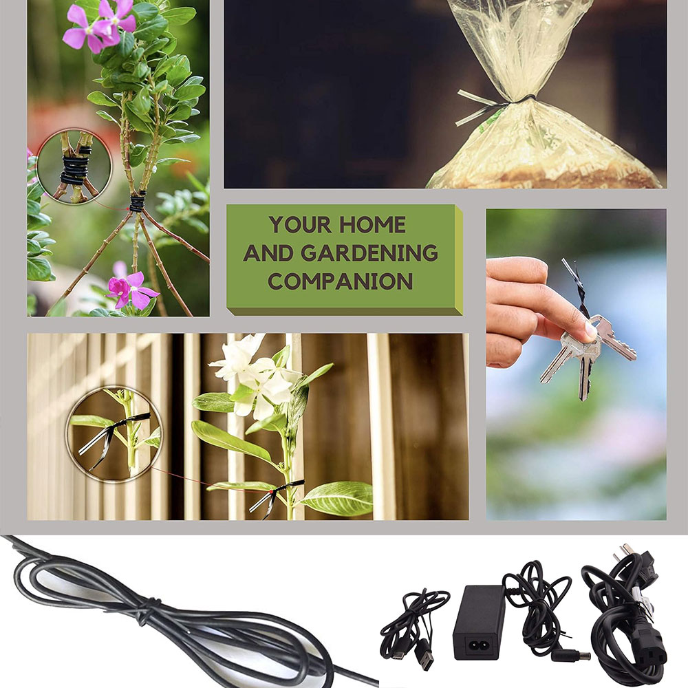 100 pièces BK WH attaches tors - Indoor Herb Garden avis et prix