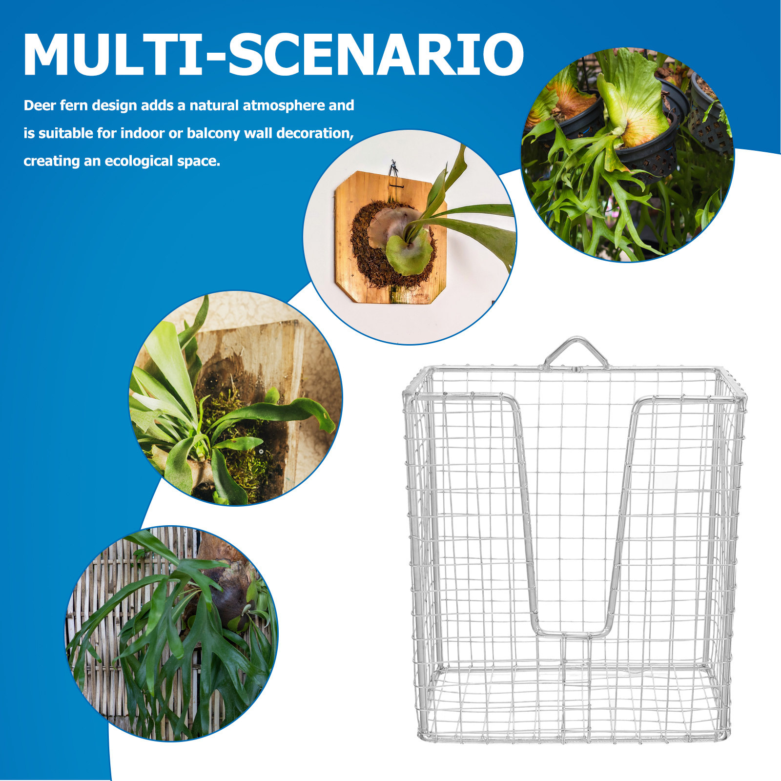 Panier à plantes mural en acie - Vertical Planter avis et prix