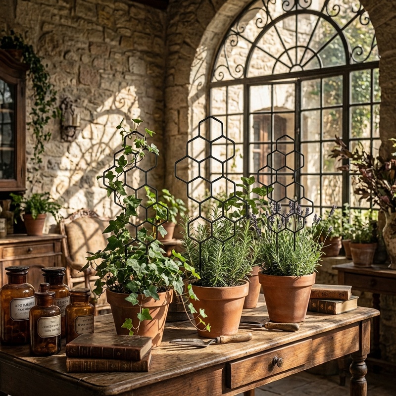 2 pièces Treillis alvéolé pour - Indoor Herb Garden avis et prix