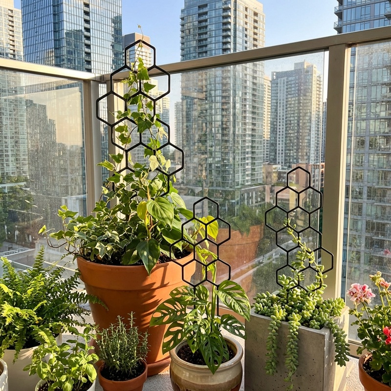 2 pièces Treillis alvéolé pour - Indoor Herb Garden avis et prix