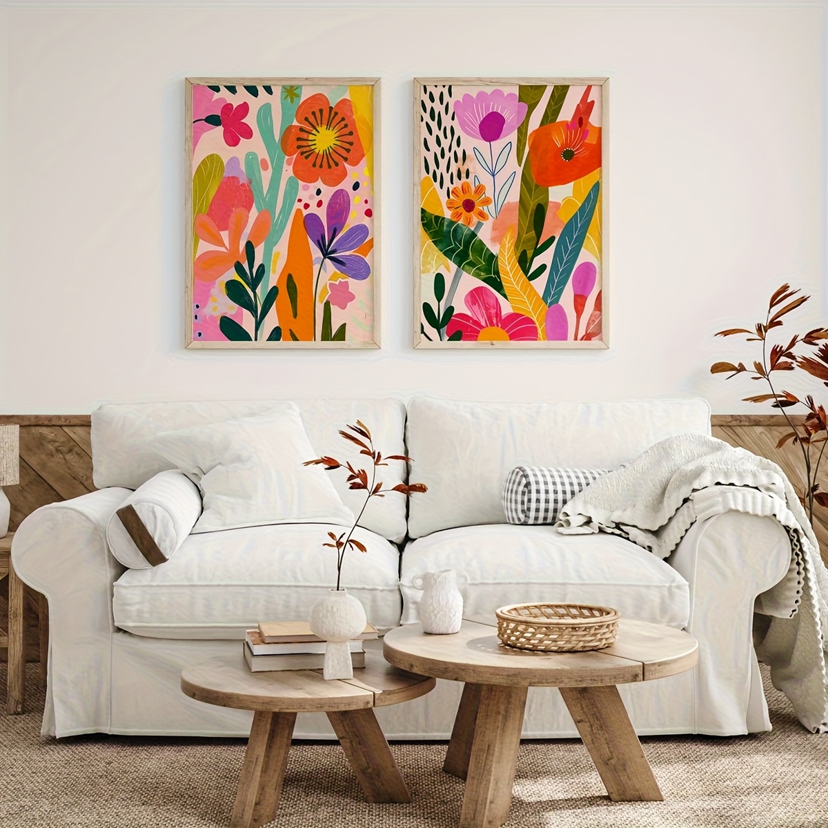 2 pièces d'art mural sur toile - Vertical Planter avis et prix