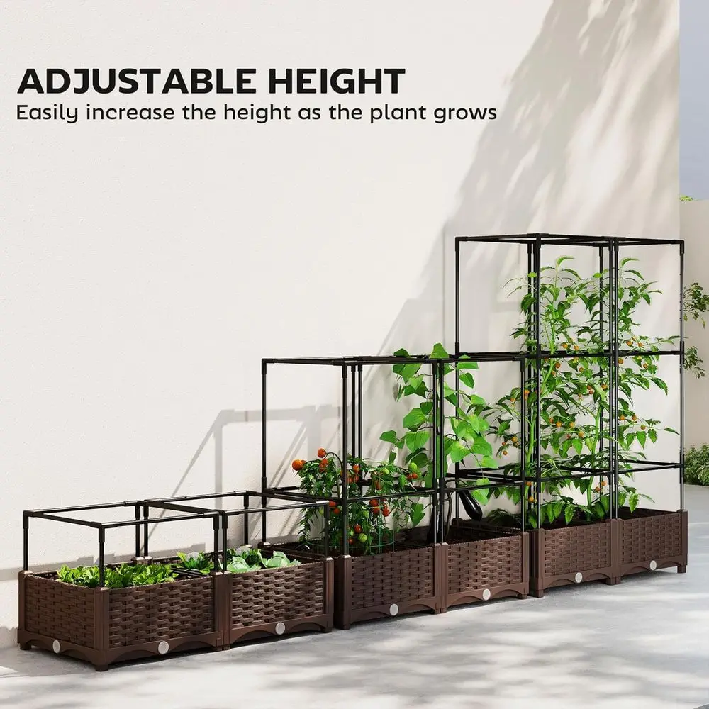 Bac de jardin surélevé avec tr - Self Watering Planter avis et prix