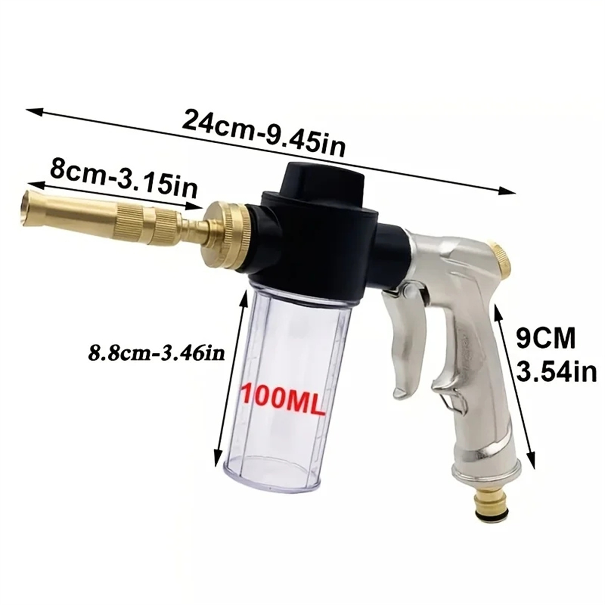 Pistolet de lavage haute press - Trowel Garden Tools avis et prix