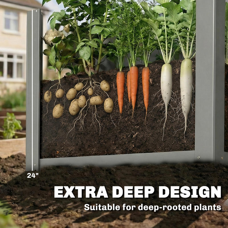Jardinière surélevée Outsunny  - Garden Gloves avis et prix