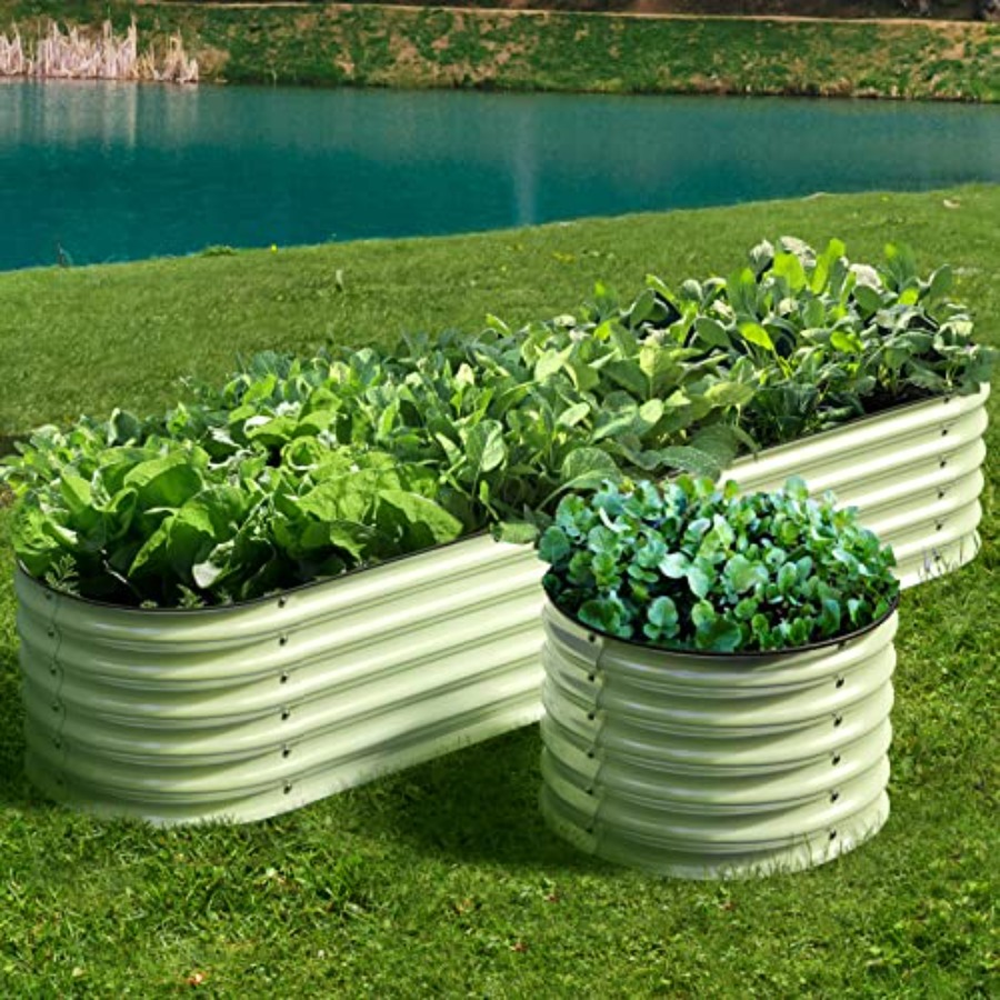 Bac à fleurs modulable en acie - Raised Garden Bed avis et prix
