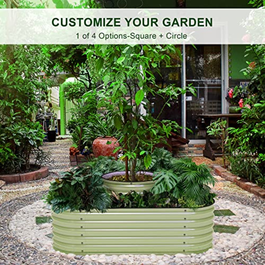 Bac à fleurs modulable en acie - Raised Garden Bed avis et prix