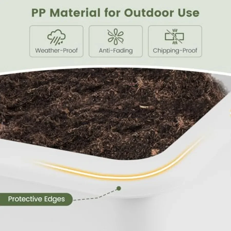 Ensemble de 2 jardinières suré - Self Watering Planter avis et prix
