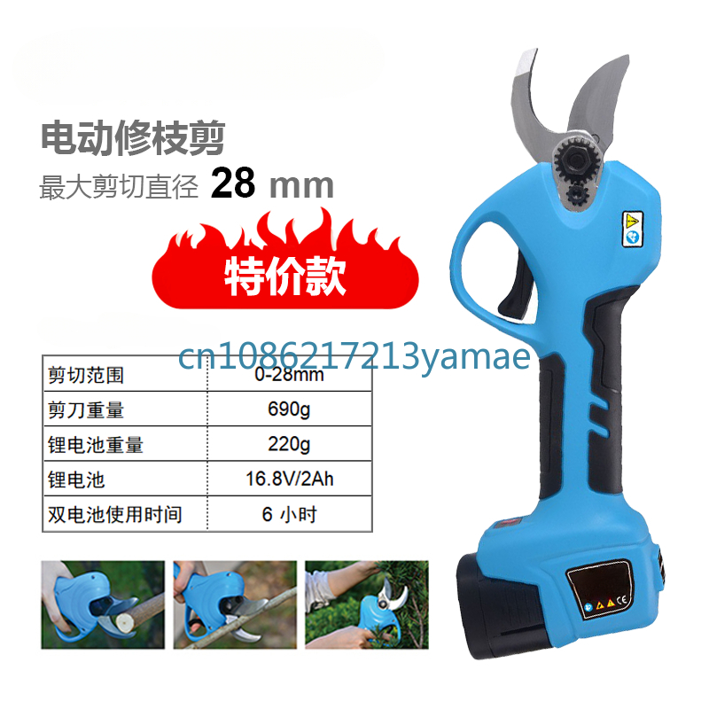 Sécateur électrique aste, batt - Pruning Shears avis et prix