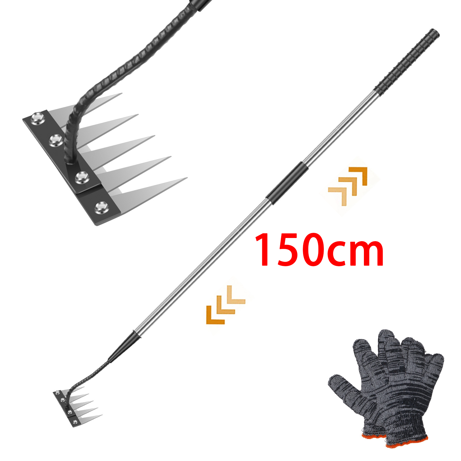 Râteau de désherbage en acier  - Garden Gloves avis et prix