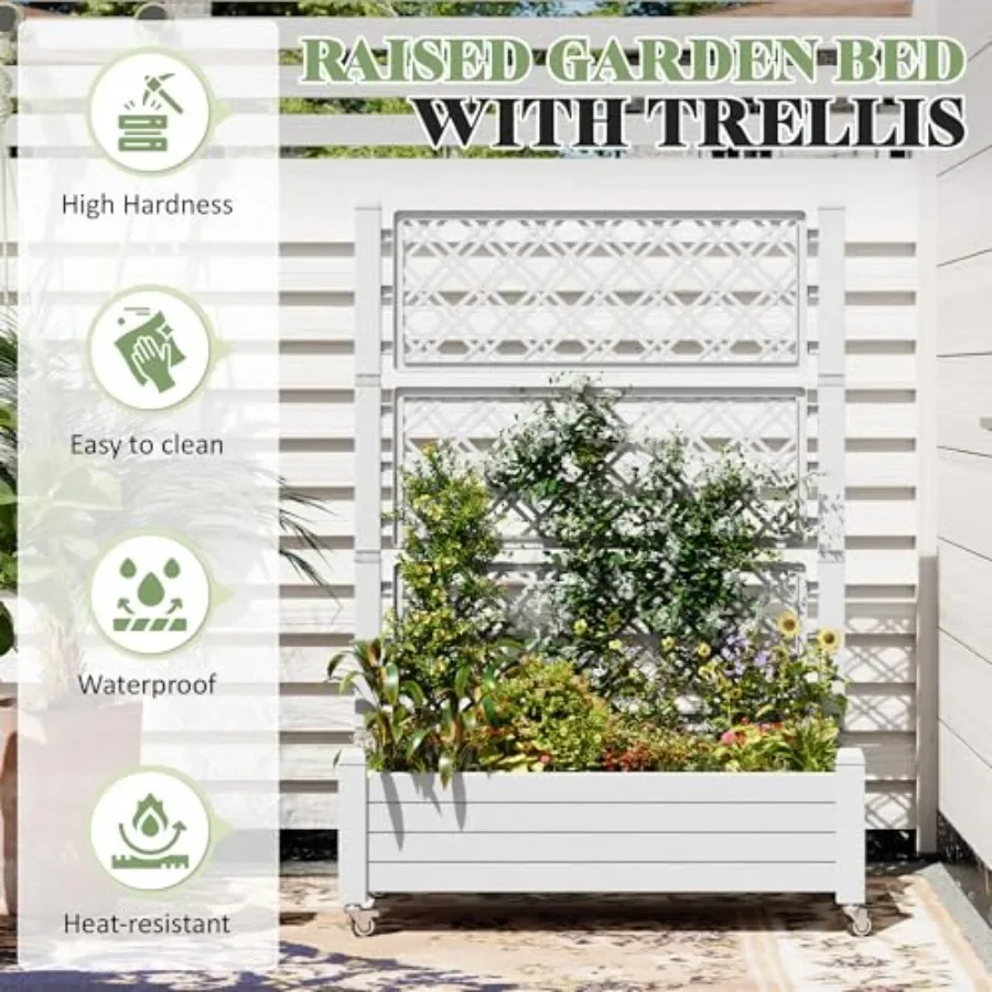 Bac de jardin surélevé à treil - Self Watering Planter avis et prix