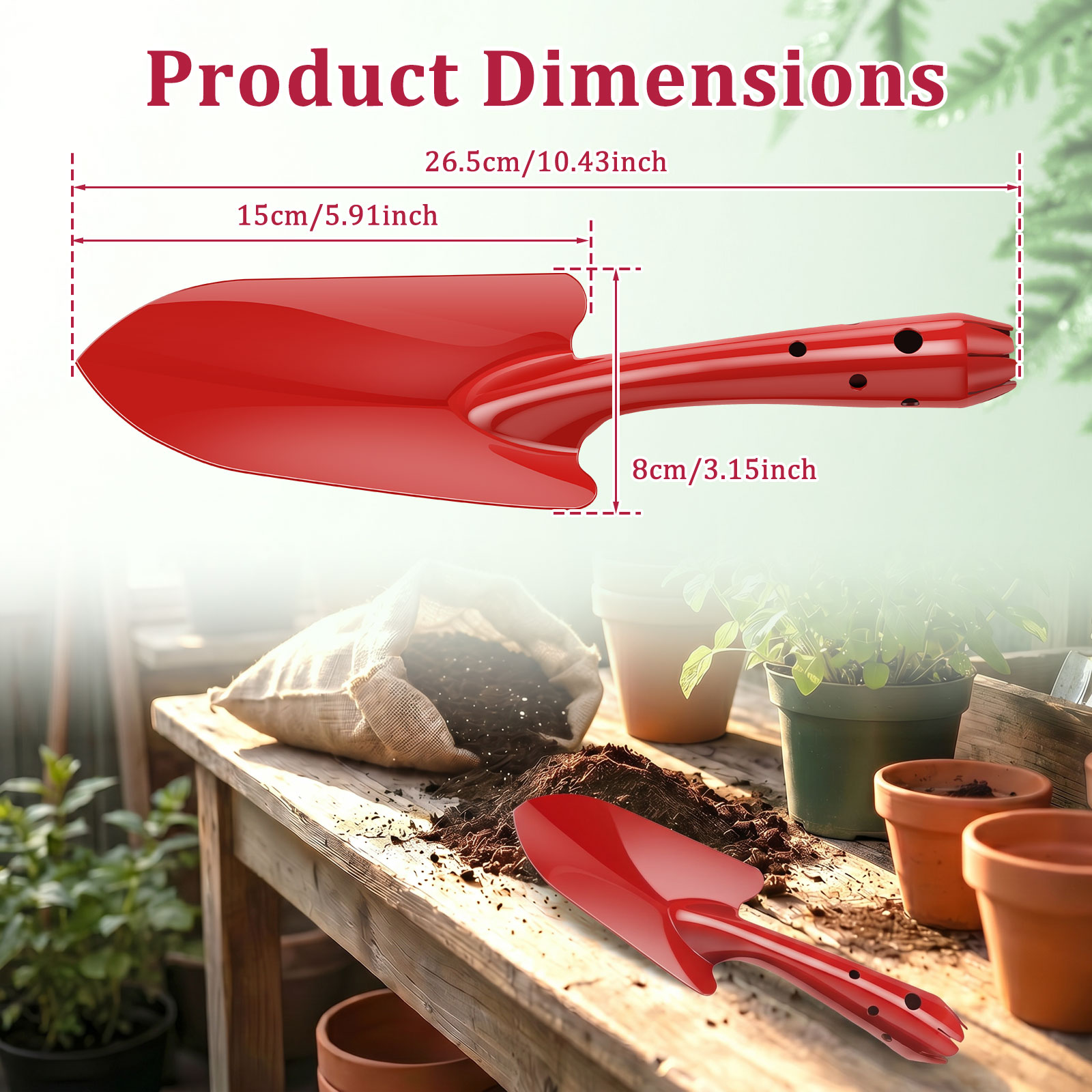 Truelle de jardin en métal rés - Trowel Garden Tools avis et prix