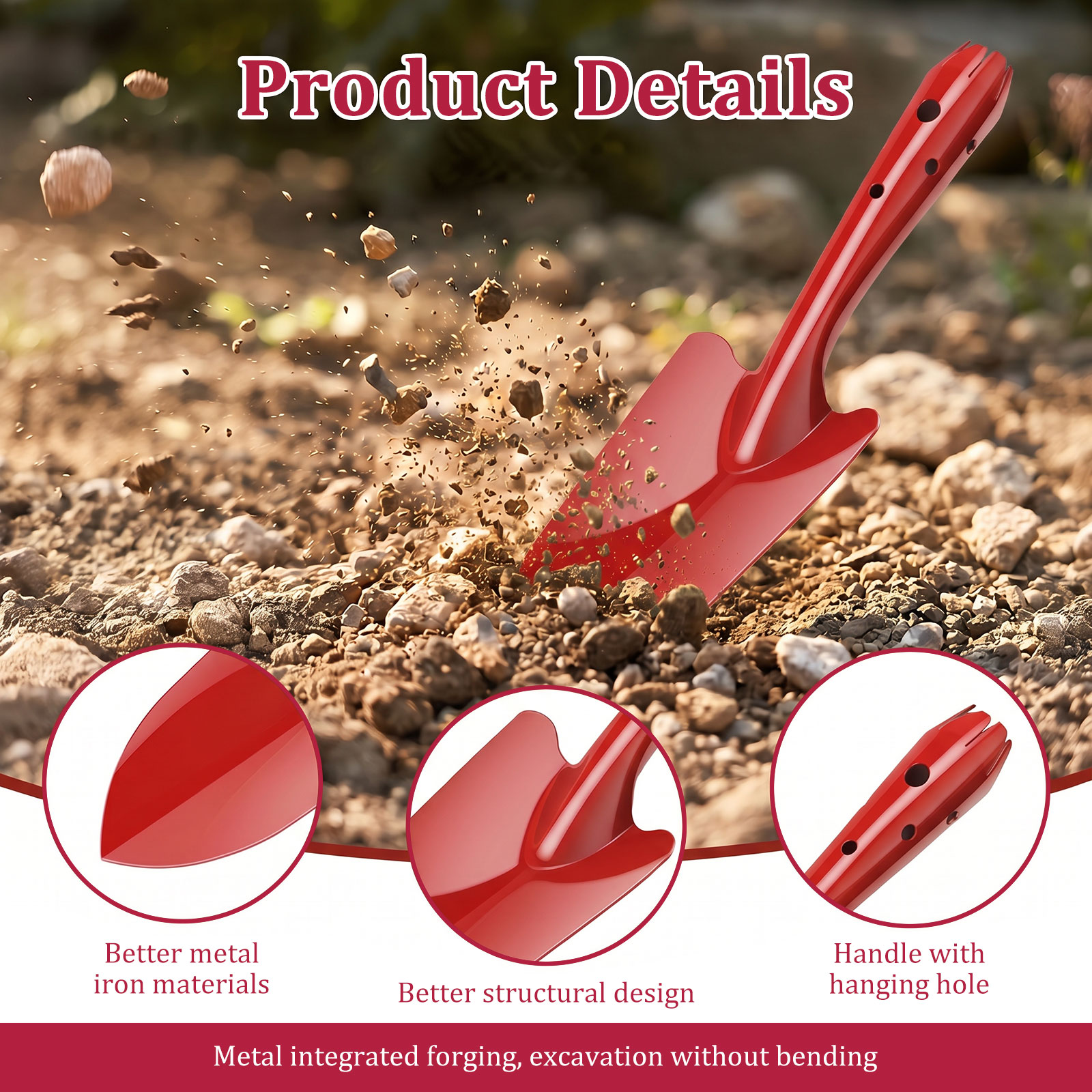 Truelle de jardin en métal rés - Trowel Garden Tools avis et prix