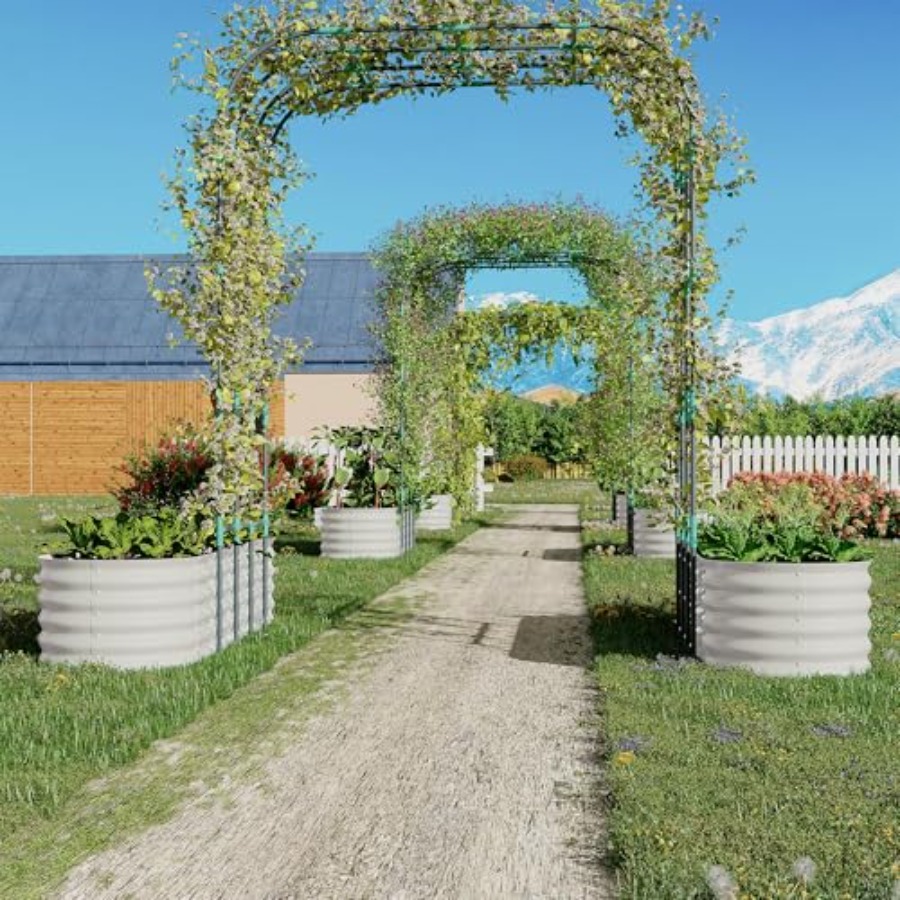 Jardinière surélevée galvanisé - Raised Garden Bed avis et prix