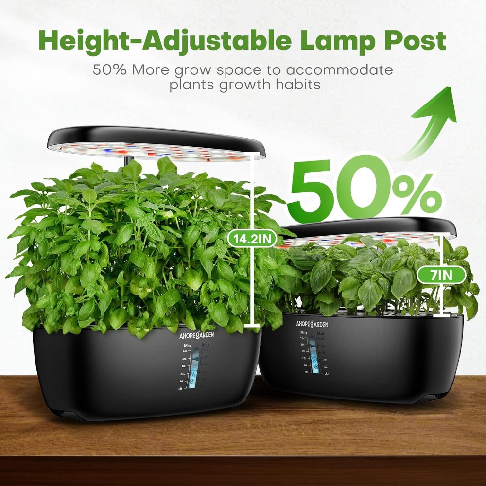 Jardin hydroponique à 12 pots  - Indoor Herb Garden avis et prix