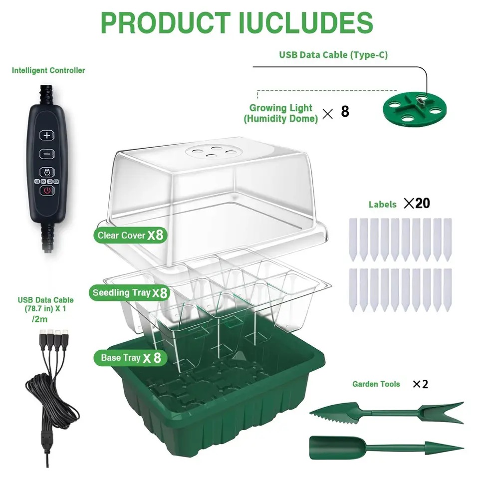 Lampe de culture LED à spectre - Seed Starter Tray avis et prix