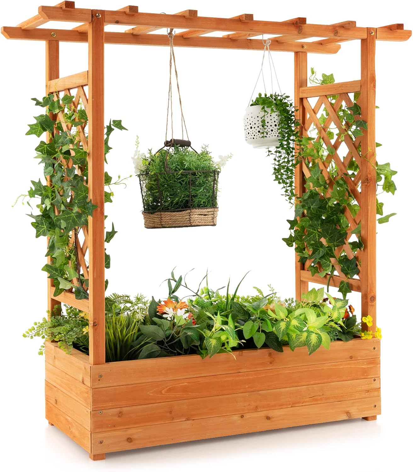 Bac à légumes surélevé en bois - Raised Garden Bed avis et prix