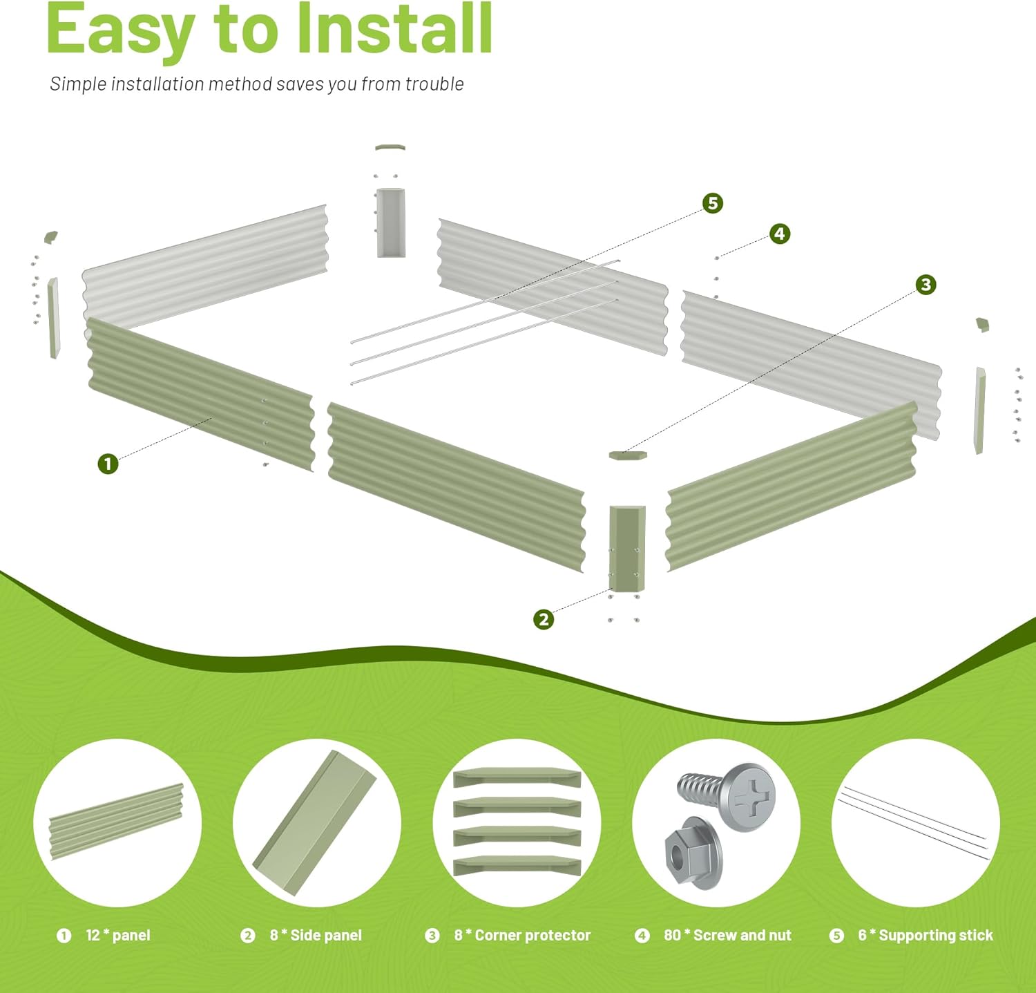 Jardinière surélevée en métal  - Raised Garden Bed avis et prix
