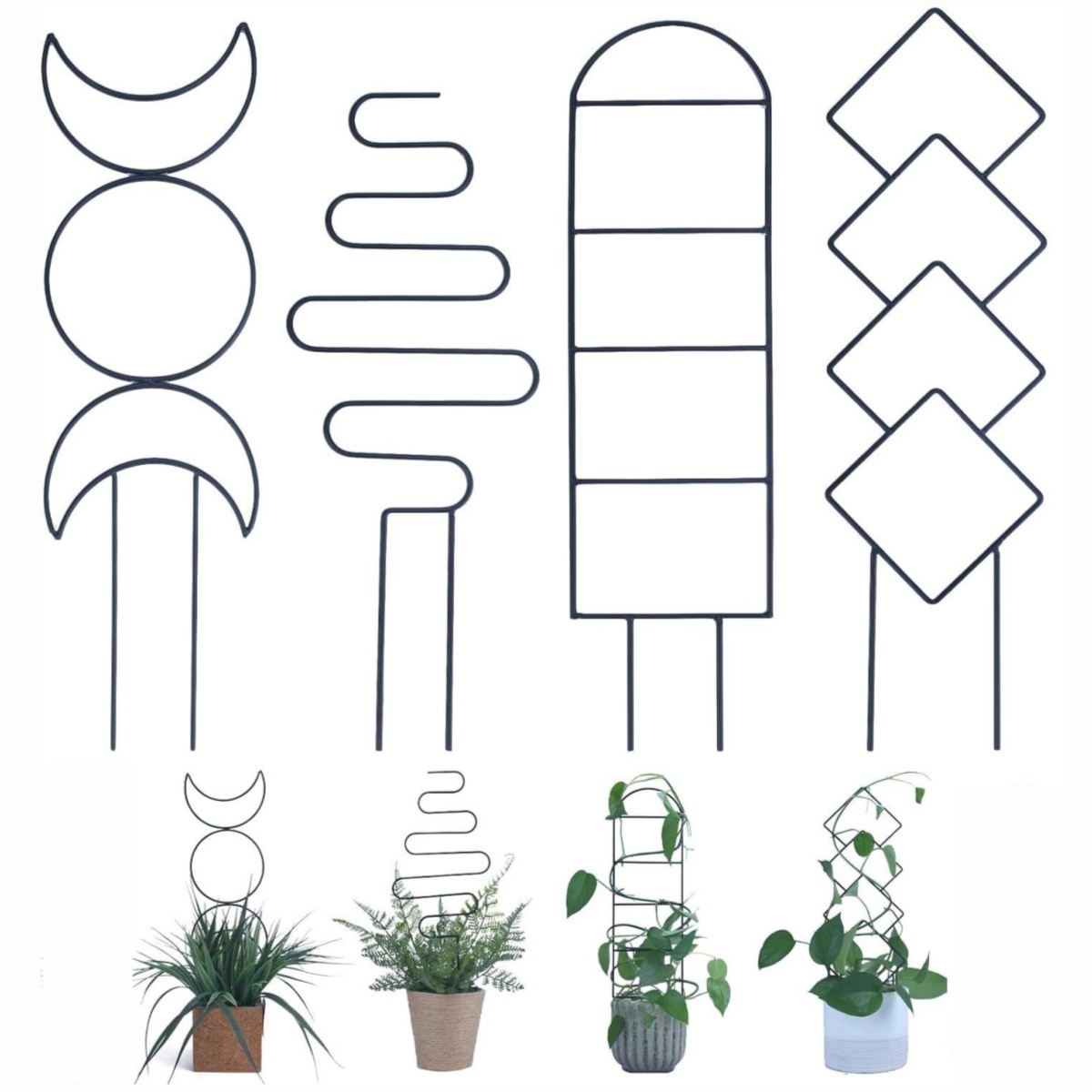 Treillis pour plantes en métal - Indoor Herb Garden avis et prix