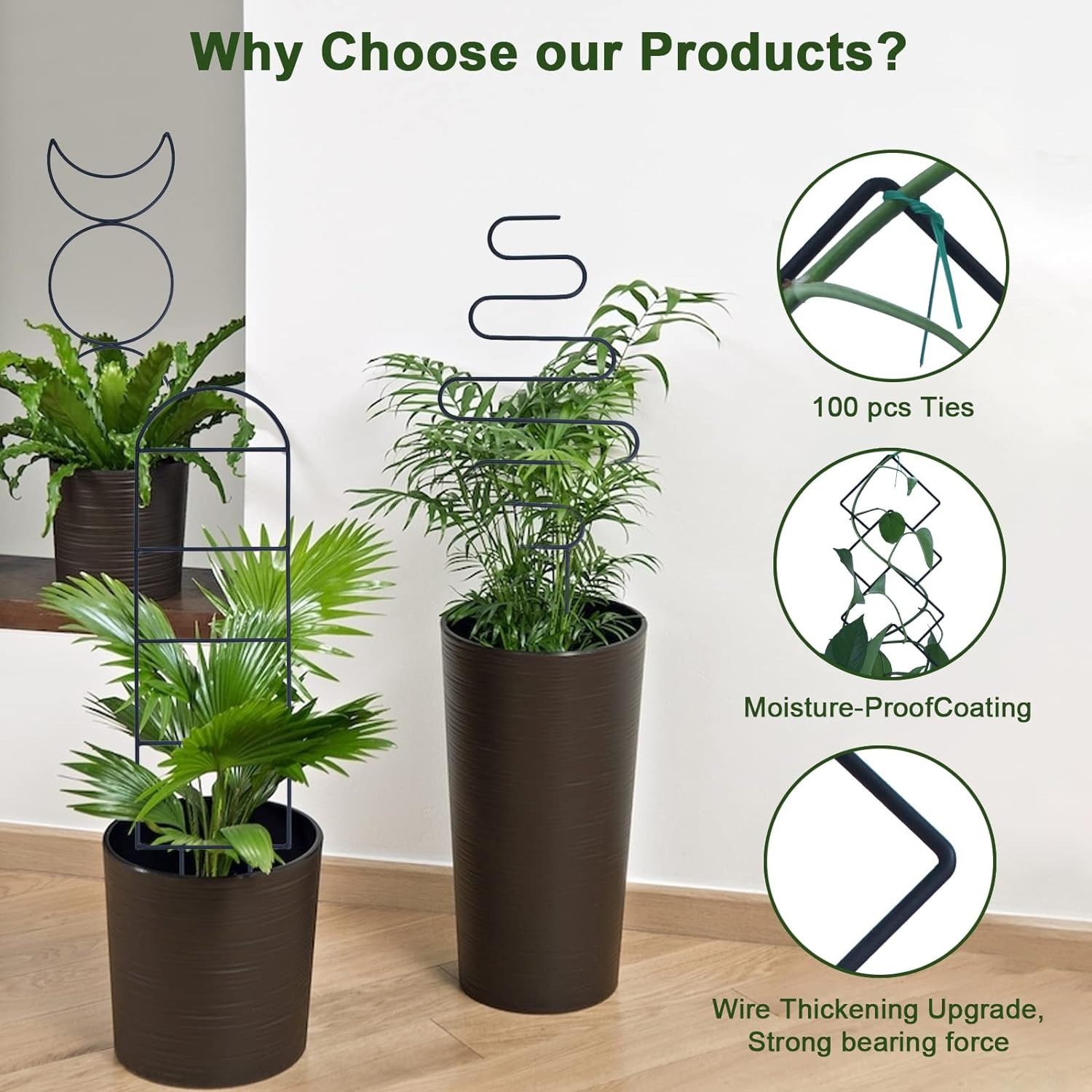 Treillis pour plantes en métal - Indoor Herb Garden avis et prix