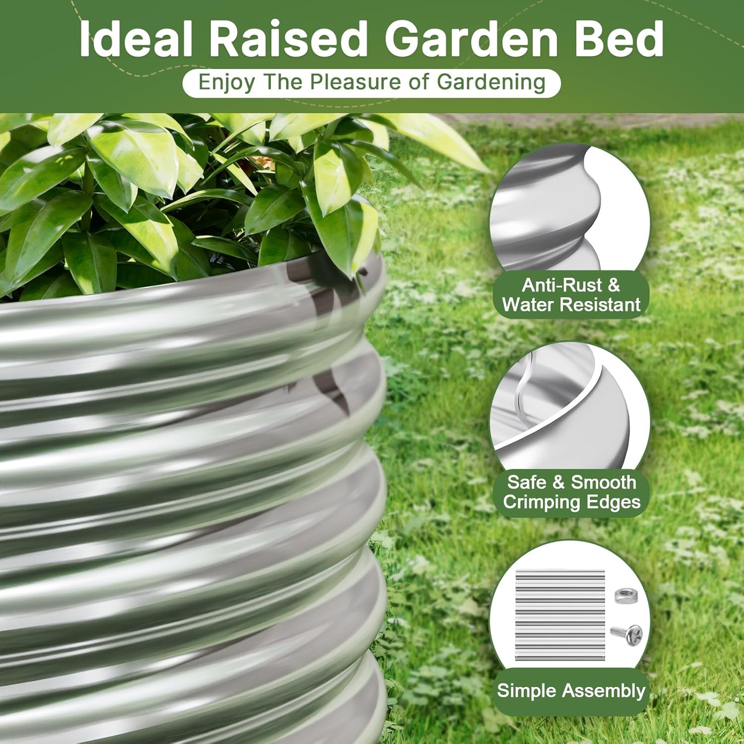 Jardinage en plein air avec 2  - Raised Garden Bed avis et prix