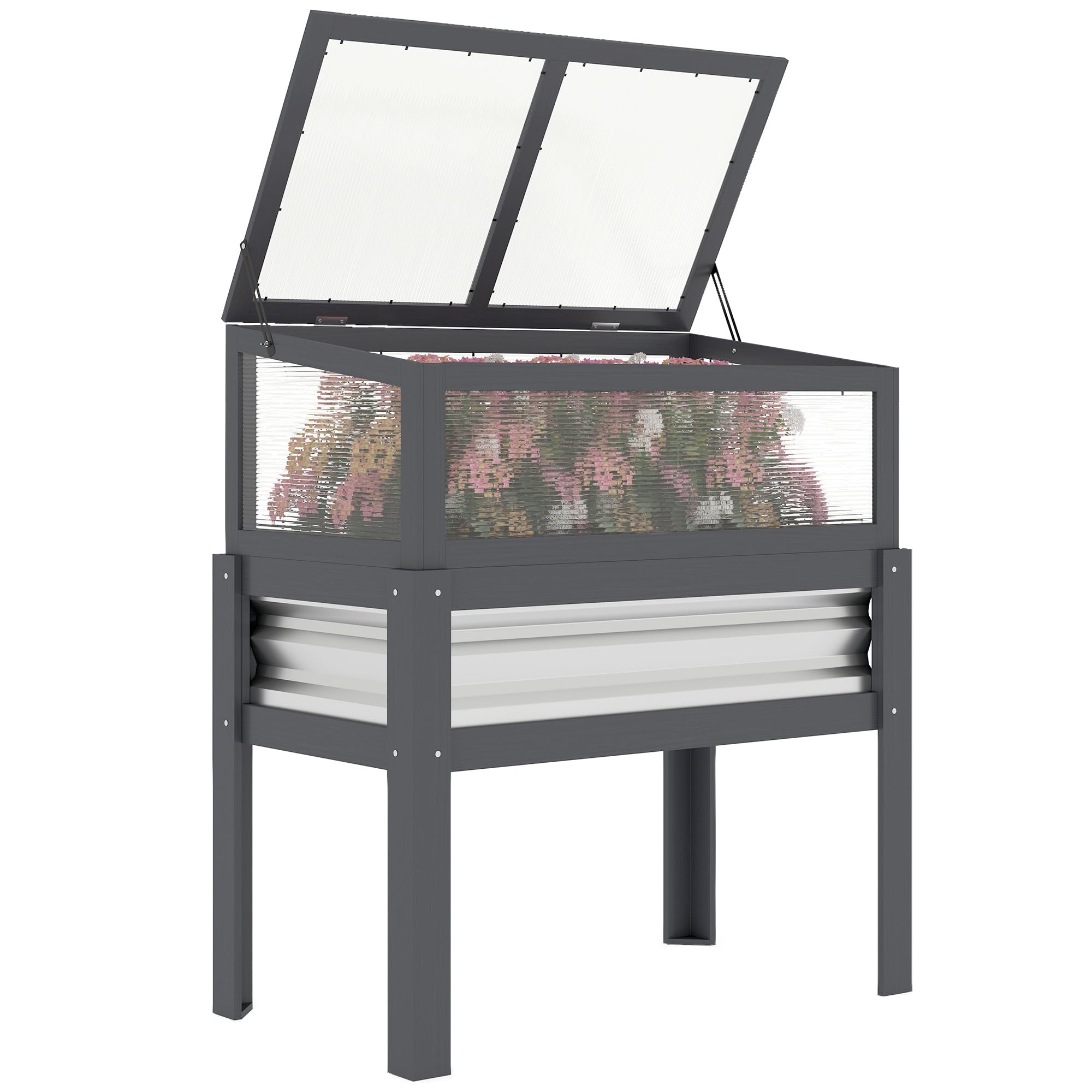 Bac à Jardin en Bois avec Toit - Raised Garden Bed avis et prix
