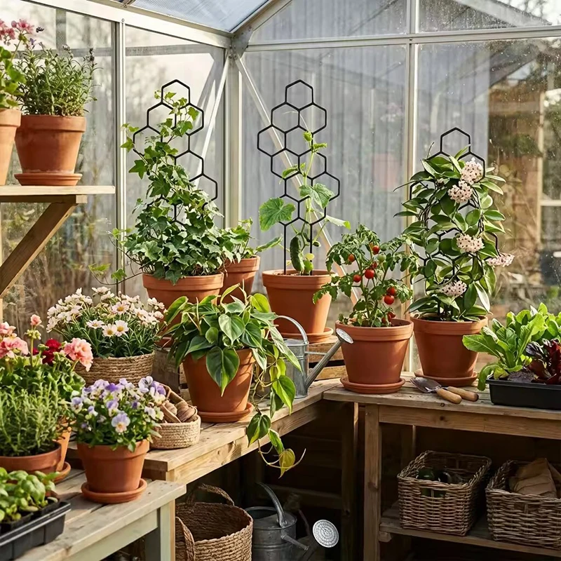 Support en plastique pour plan - Indoor Herb Garden avis et prix