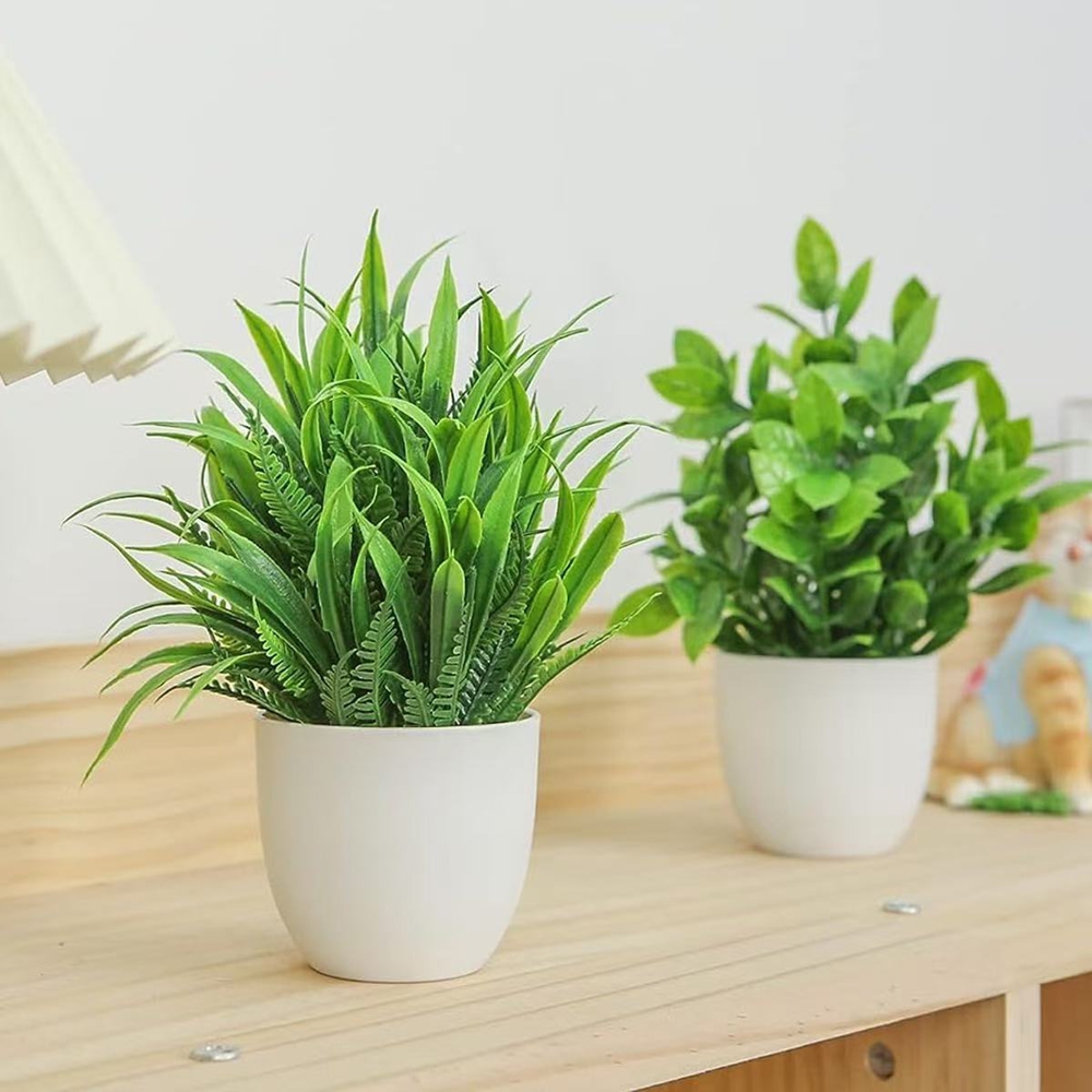 Lot de 4 mini-plantes artifici - Indoor Herb Garden avis et prix