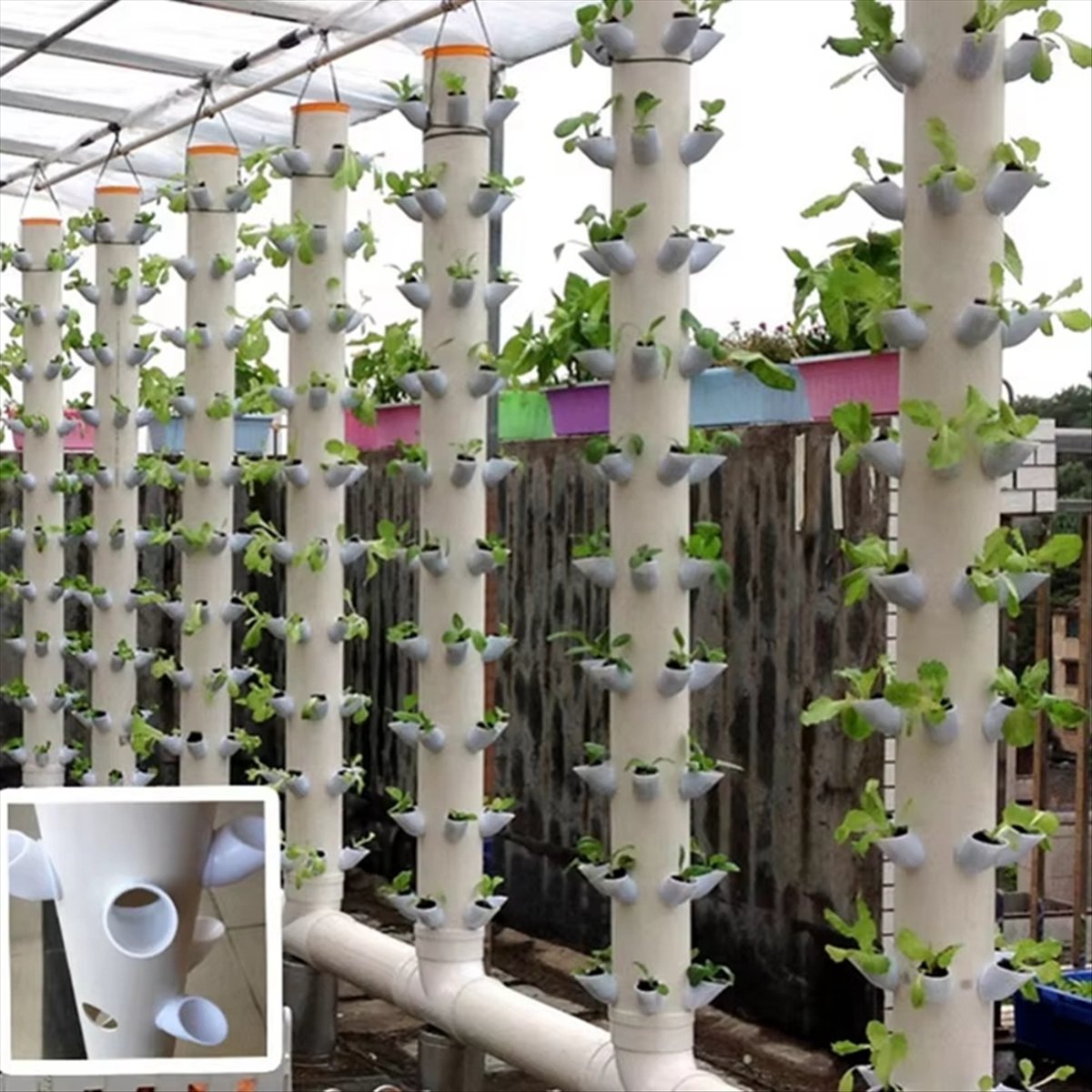 Tour verticale hydroponique DI - Plant Pot avis et prix