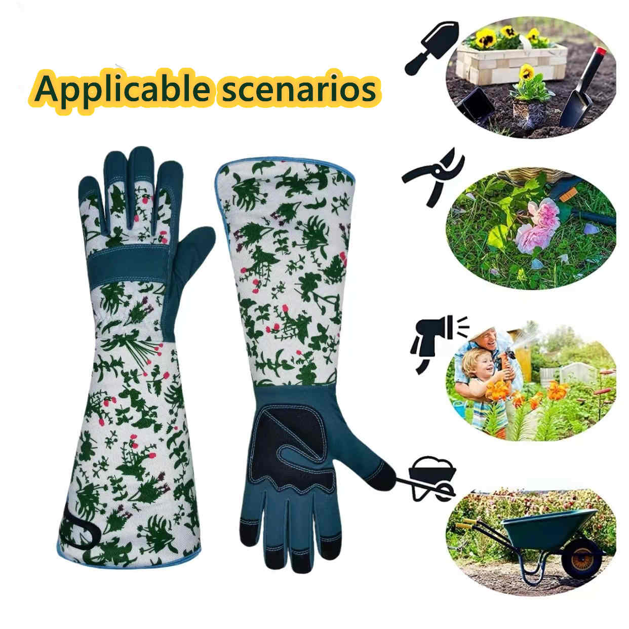 Gants de jardinage à manches l - Garden Gloves avis et prix