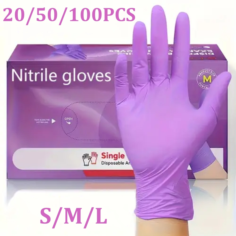50/100 pièces gants en Nitrile - Garden Gloves avis et prix