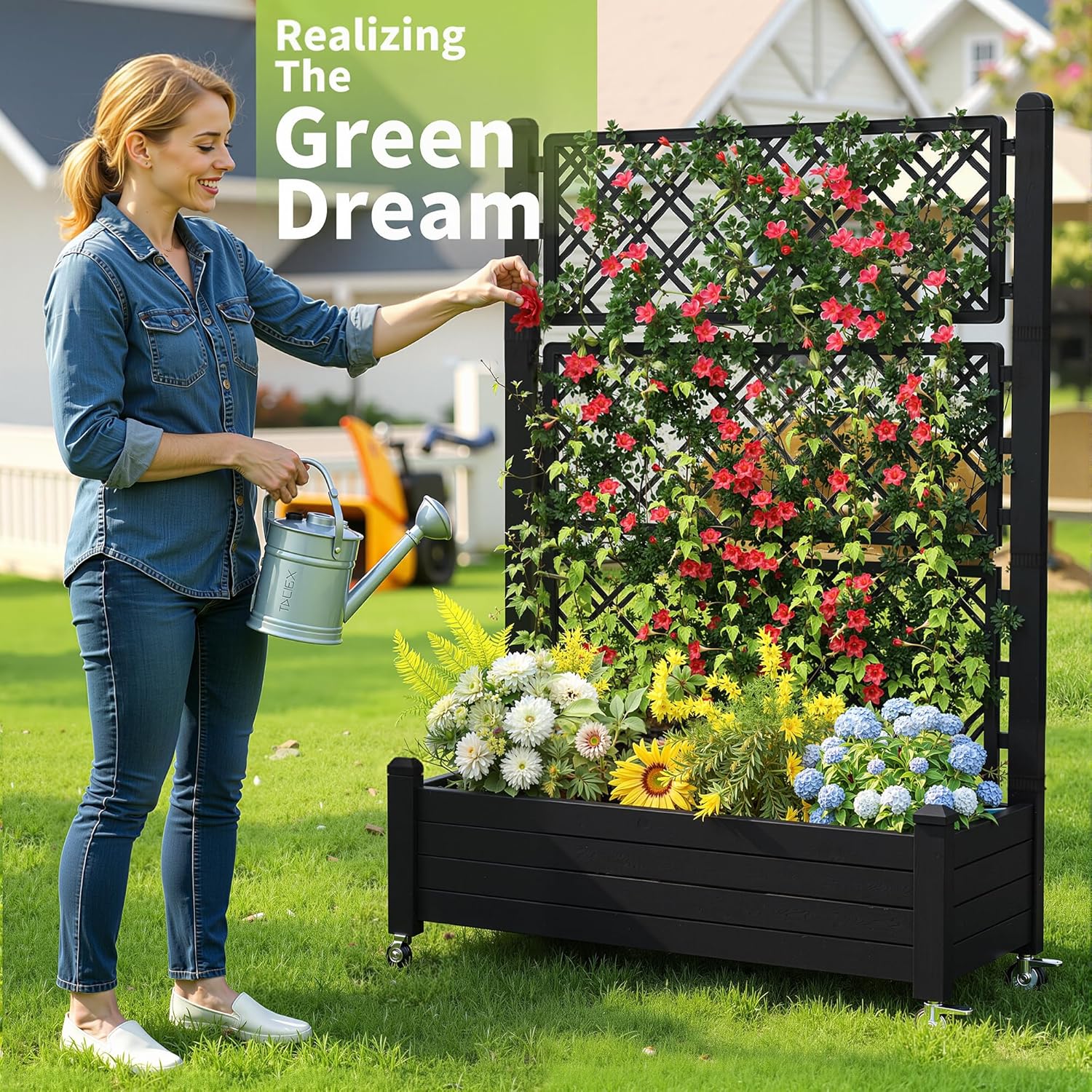Bac de jardin surélevé avec tr - Self Watering Planter avis et prix