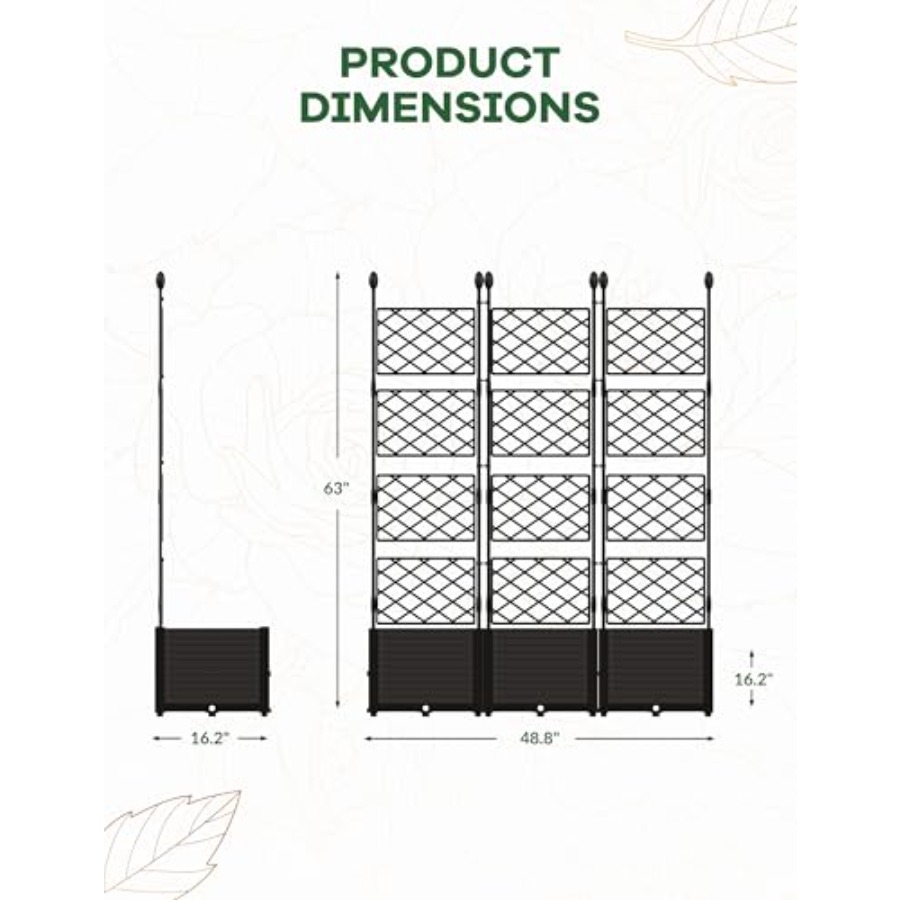 Kit de 3 jardinières modulaire - Raised Garden Bed avis et prix