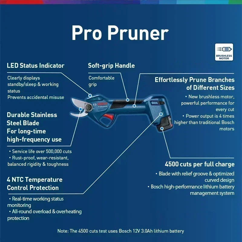 Sécateur électrique sans fil B - Pruning Shears avis et prix