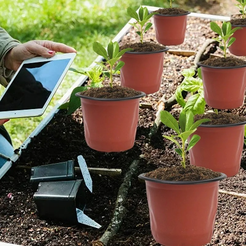 100/20x Pots de semis noirs et - Seed Starter Tray avis et prix