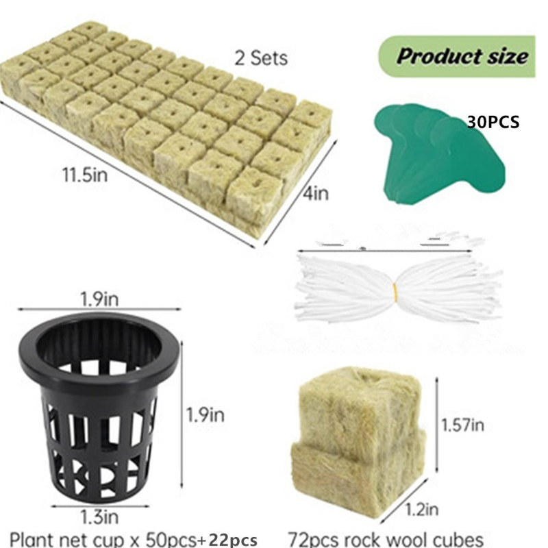 Paquet de 72 cubes hydroponiqu - Hydroponic Kit avis et prix